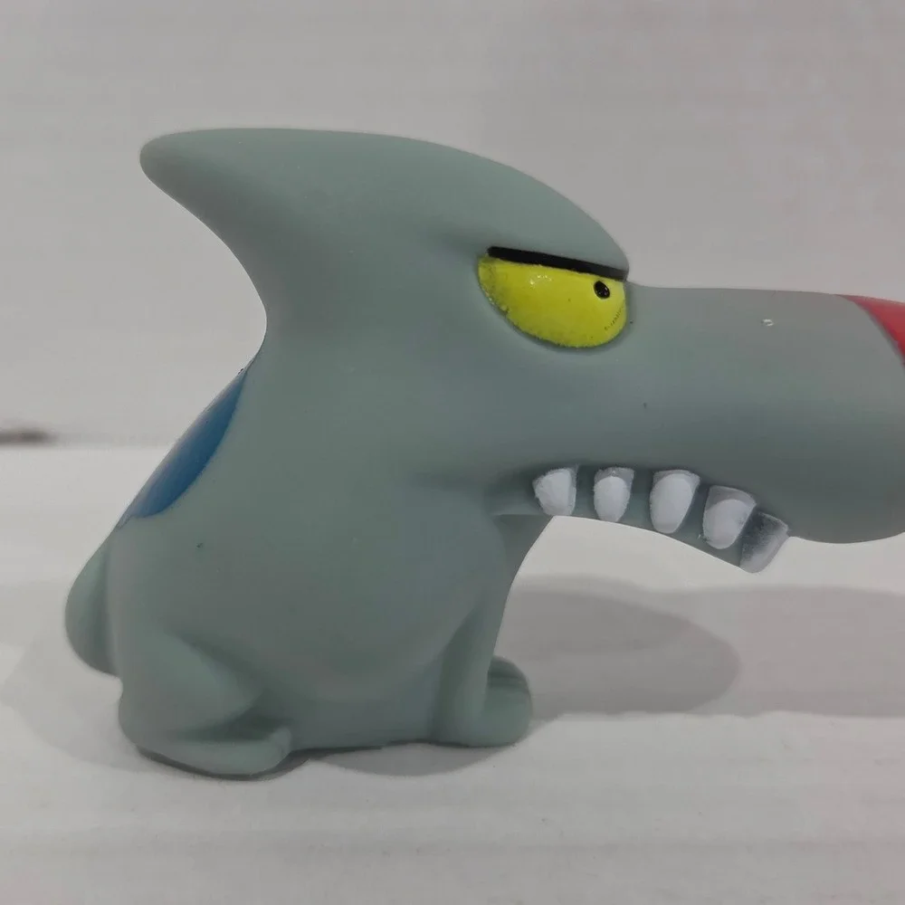 Vintage 1995 Sharky the Sharkdog PVC Figure Dakin Eek The Cat Toy